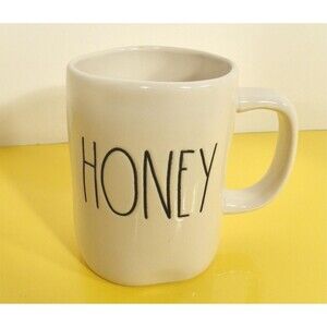 Rae Dunn HONEY Mug 16-oz Farmhouse Artisan Collection by Magenta